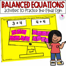 Balancing Equations Equal Sign