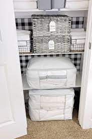 organizing your linen closet