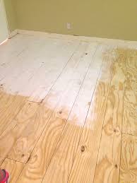 You'll need to finish your own. Remodelaholic Diy Plywood Flooring Pros And Cons Tips