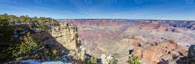 panorama picture over grand canyon with
