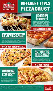 the crust options at papa john s from