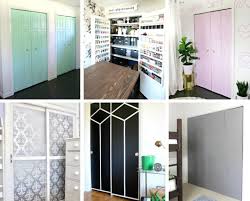 I would mimic the design and finish of our existing solid wood bookshelves as best i could, while adopting the hardware kit sold by the murphy door company, which is designed to support a door weighing up to 300 lbs. Diy Closet Door Makeover Ideas Home Design Bedroom Decor