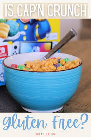 is captain crunch gluten free the