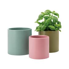 plant pots set of 3 turin remember