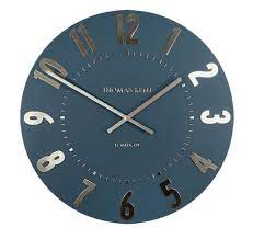 Thomas Kent Midnight Blue Wall Clock