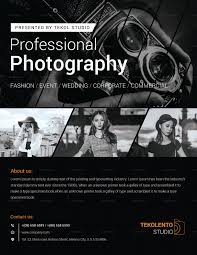 Model Photography Flyer Template