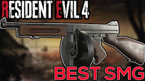 resident evil 4 remake best smg you