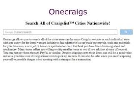 Search titles only has image. Search All Of Craigslist Best Methods 2021 Take A Look