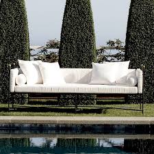 Amalfi Tuxedo Garden Sofa 3 Seater