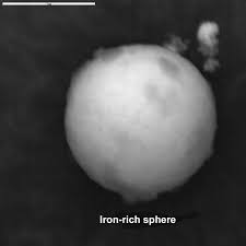 explosive residues energetic materials and the world trade center two images of iron rich spheroids from the usgs particle atlas of world trade center dust 20