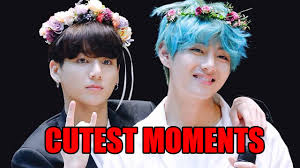 See more ideas about taehyung, kim taehyung, selebritas. Bts V Aka Kim Taehyung And Jungkook S Cutest Moments Will Make You Fall In Love Iwmbuzz