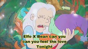 Elfo X Bean Can you feel the Love tonight Disenchantment - YouTube