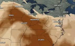 The sahara is a desert on the african continent. Vibrant Sunsets Poor Air Quality In Indiana Expected Thanks To Dust From The Sahara Desert 93 1fm Wibc