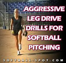 softball pitching drills for working