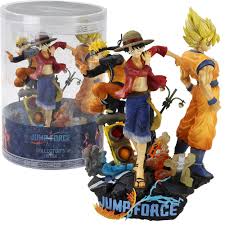 Hyper dragon ball z is a classic fighting game designed in the style of capcom titles from the 90s. 28cm Jump Force Dragon Ball Naruto One Piece Action Figure Toys Collectible Model Dolls Luffy Uzumaki Son Goku Anime Characters Buy At The Price Of 39 64 In Aliexpress Com Imall Com