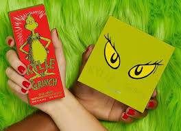 grinch themed makeup collection