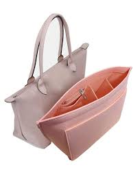 solid pink bag insert multi function