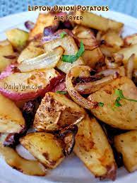 air fryer onion potatoes lipton onion