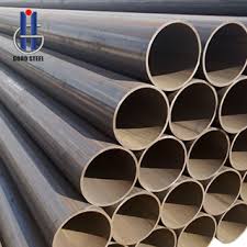 China High Quality Welded Round Tube Erw Steel Pipe