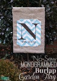 Diy No Sew Garden Flag The Turquoise Home