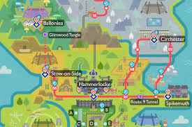 Pokémon Sword and Shield complete map and locations - Polygon