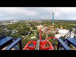 sheikra front row pov ride at busch