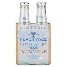 Fever Tree Naturally Light Tonic Water Pack Of 4 Tonic Water Tonic Liquor