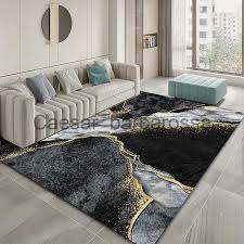 carpets black gold marble large rugs