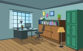 home office background vector art