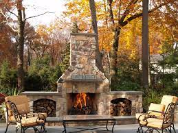 Nothing Like An Outdoor Stone Fireplace