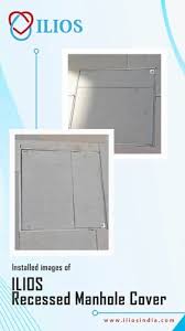 Square Stainless Steel Recessed Manhole