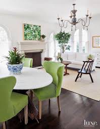 Green Dining Room Home Decor
