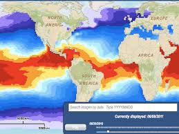 Sea Surface Temperature Map Viewer Noaa Climate Gov
