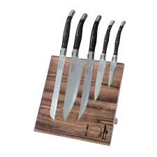You need the best kitchen knives set in order to do your job thoroughly. 5 Piece Laguiole Kitchen Knife Set Lg041 The Home Depot