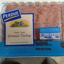 lean ground turkey and nutrition facts