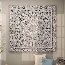 Carved Mandala Fl Wall Decor 34114