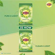 lipton green tea pure light 100