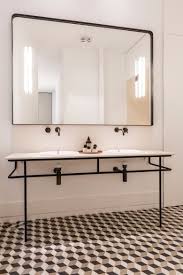 If you're trying to fit a bathroom or powder room into a (really really) tight space, take a look at this list of sinks and vanities that can squeeze into the with traditional wall mounted basins, you get all the sink without a bulky vanity swallowing up space. Bathroom Tiles Bathroom Vanity Trends Bathroom Design Luxury Bathroom Design