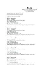 Sample Reference In Resume Ultimate Resume Templates References