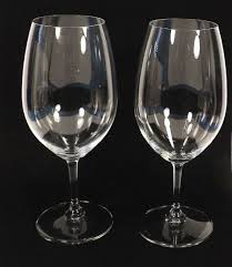 Riedel Clear Wine Glasses For