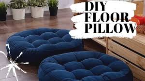 diy floor pillows and cushions to sew