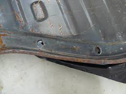 heater channel and floor pan bolt holes