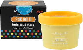 rolling hills 24k gold mud mask