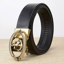 New Personality Anchor Automatic Buckle Belt Leather High End Mens Casual Pants Belt Leather Middle Aged Youth Student Belt Size Chart Batman Belt