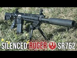 silenced ruger sr762 piston ar 10