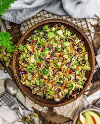 shaved brussels sprout salad monkey