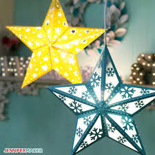 If you make an origami christmas tree like my snow covered origami christmas. Make Paper Star Lanterns To Brighten Up Your Winter Jennifer Maker