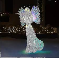 Outdoor Angel Statue Luminous Angel