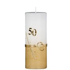 Zur goldenen hochzeit gratuliert jeder aus dem umfeld der jubilare. Kerze 170 70mm Goldene Hochzeit