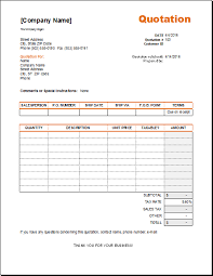 Price Quote With And Without Tax Templates Document Hub